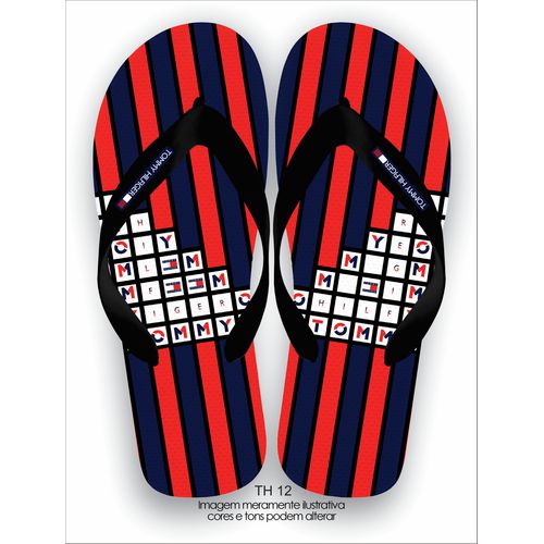 Chinela TH-12 Luxo Listrada Importada Verão Super ... - ROTA SHOES