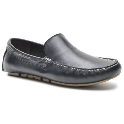 Mocassim/Drive Masculino Couro Preto - 102L - ROTA SHOES