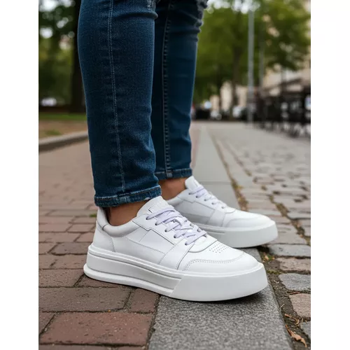 Tênis Sneaker Masculino Casual Couro Legítimo Raph... - ROTA SHOES