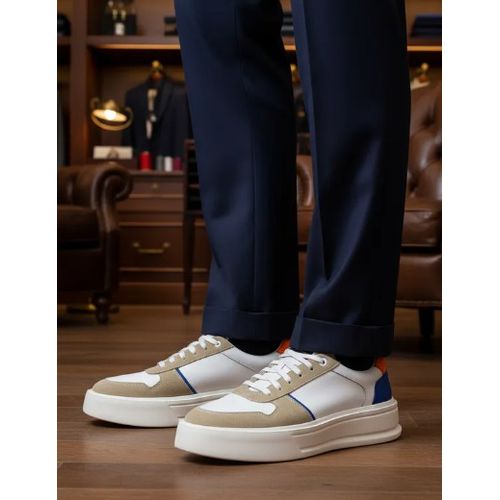 Tênis Sneaker Masculino Casual Couro Legítimo Raph... - ROTA SHOES