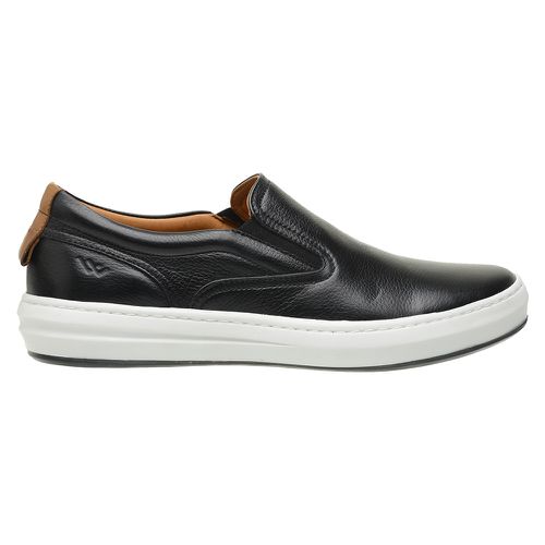 Sapato Casual Slip On Thrones Masculino em Couro L... - ROTA SHOES