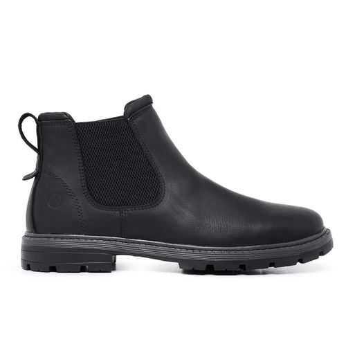 Botina Chelsea Masculina Tratorada em Couro Legíti... - ROTA SHOES