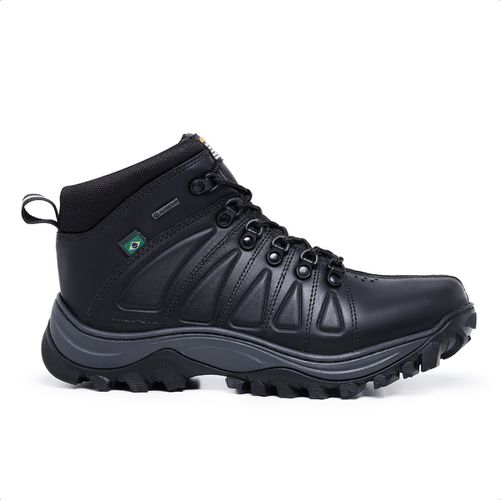 Coturno Masculino C.A Adventure Couro Legítimo Pre... - ROTA SHOES
