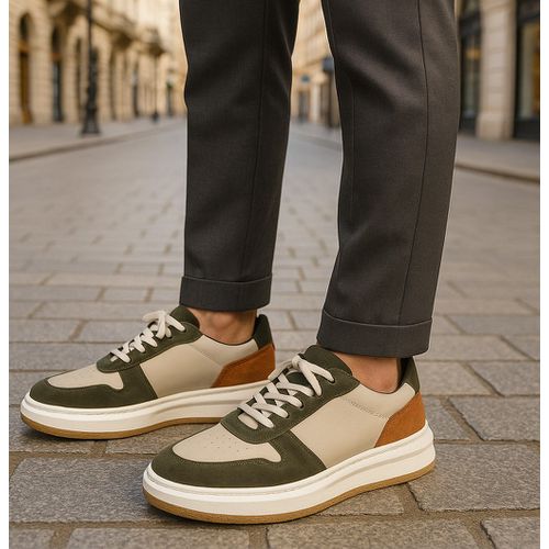 Tênis Masculino Casual Couro Legítimo Colorado Bra... - ROTA SHOES