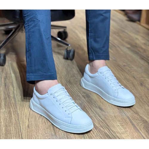 Tênis Masculino Casual Couro Legítimo Rio Branco -... - ROTA SHOES
