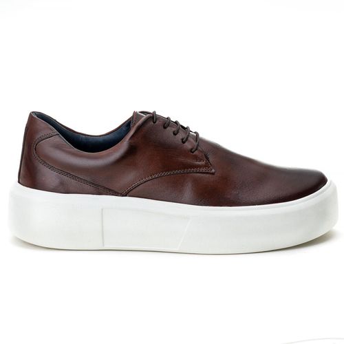 Sapato Masculino Couro Legítimo Sola Alta 6cm Ever... - ROTA SHOES