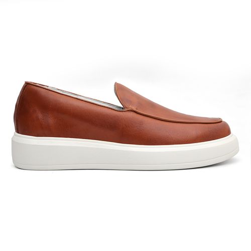 Sapato Masculino Couro Legítimo Sola Alta Vancouve... - ROTA SHOES