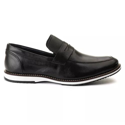 Sapato Masculino Loafer Roma Esporte Fino em Couro... - ROTA SHOES