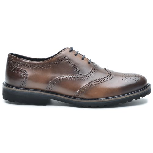 Sapato Masculino Oxford Brogue Wing Castor - P5000