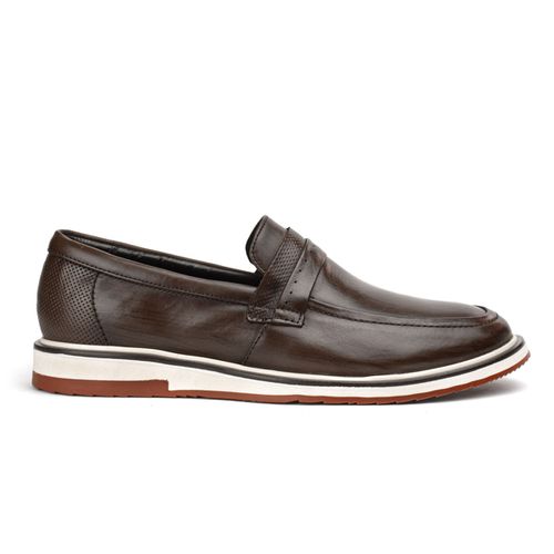 Sapato Masculino Loafer Esporte Fino Alpha em Cour...