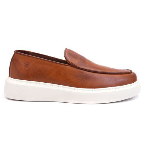 Sapato Masculino Couro Legítimo Sola Alta Vancouve... - ROTA SHOES