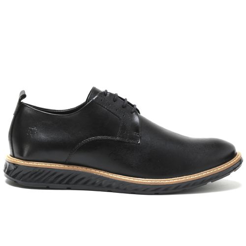 Sapato Masculino Derby Elite New York em Couro Leg...