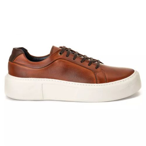 Sapato Masculino Couro Legítimo Sola Alta 6cm Ever... - ROTA SHOES