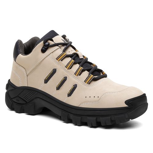 Tênis Couro Legítimo Off White Malibu Masculino Co... - ROTA SHOES