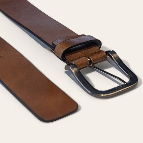 Cinto Casual Liso Whisky
