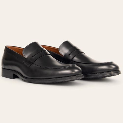 Sapato Social Penny Loafer Preto