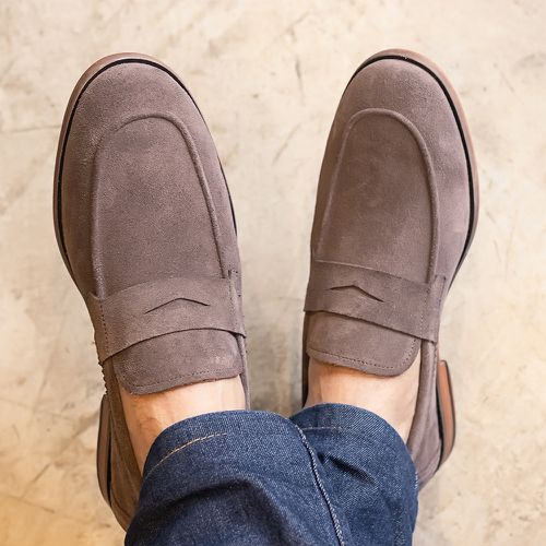 Sapato Casual Penny Loafer Café 