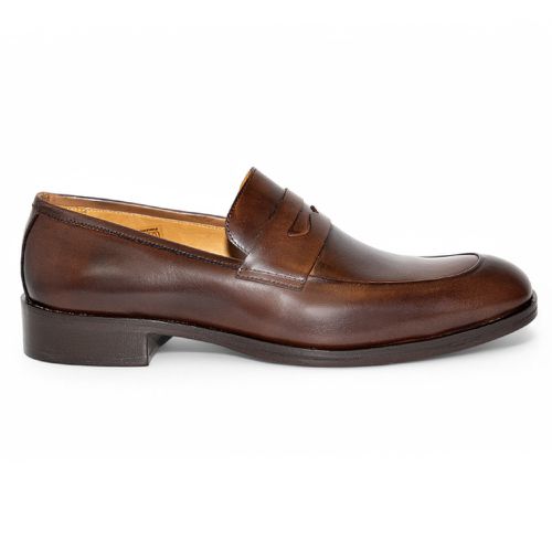 Sapato Social Penny Loafer Chocolate