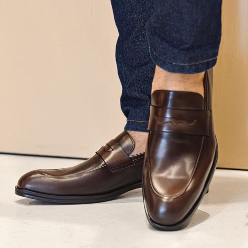 Sapato Social Penny Loafer Chocolate