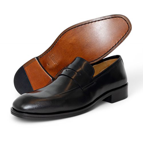 Sapato Social Penny Loafer Preto