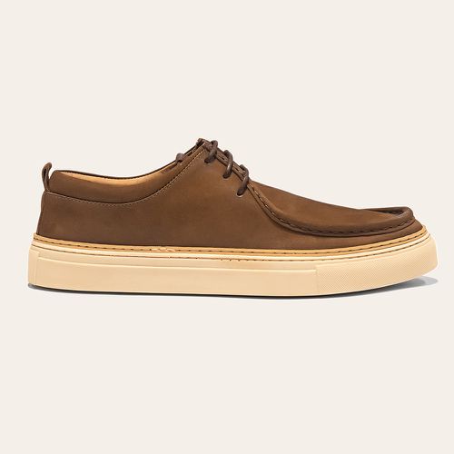 Casual Derby Wallabee Conhaque 