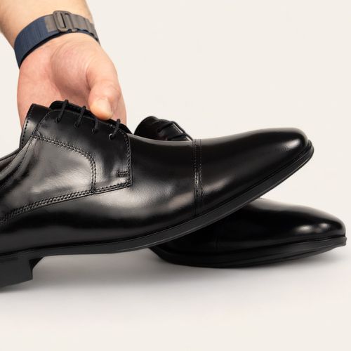 Sapato Social De Amarrar Preto