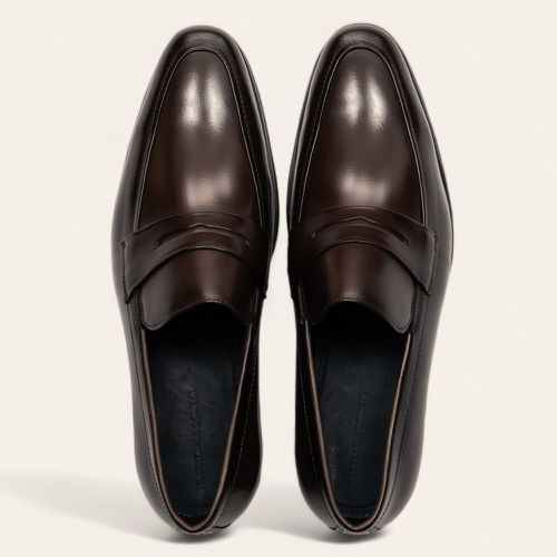 Sapato Social Penny Loafer Moro
