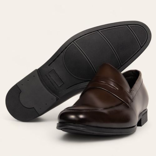 Sapato Social Penny Loafer Moro
