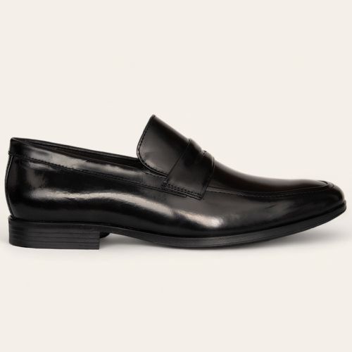 Sapato Social Penny Loafer Preto