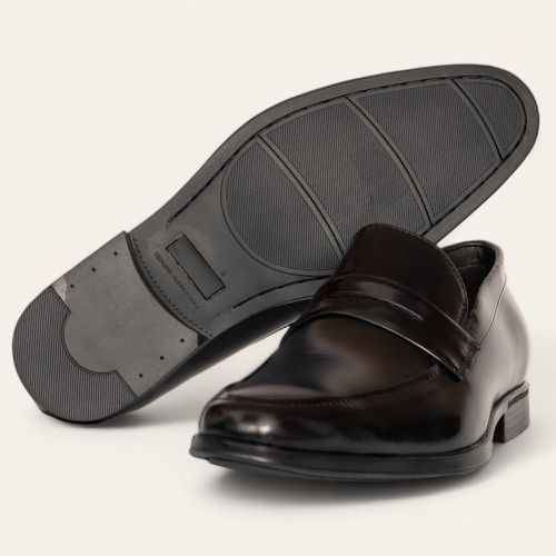 Sapato Social Penny Loafer Preto