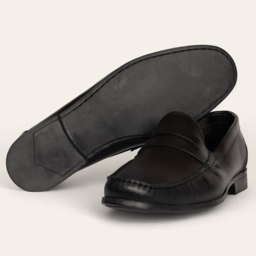 Sapato Mocassim Penny Loafer Preto 