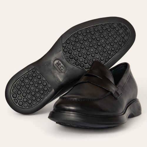 Sapato Casual Penny Loafer Preto