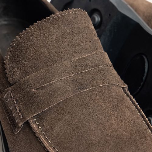 Sapato Social Penny Loafer Café