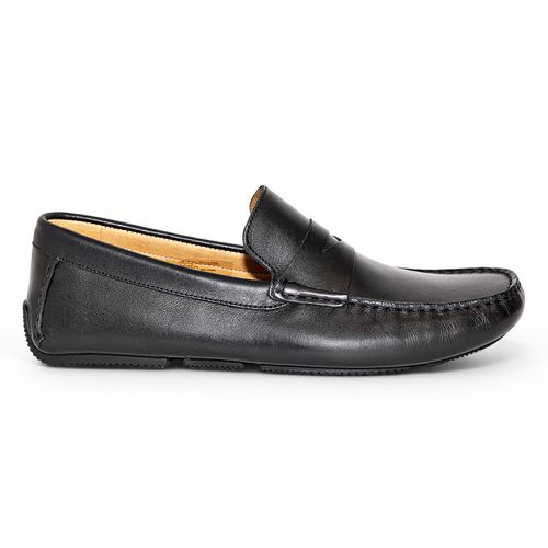 Sapato Casual Drive Penny Loafer Preto