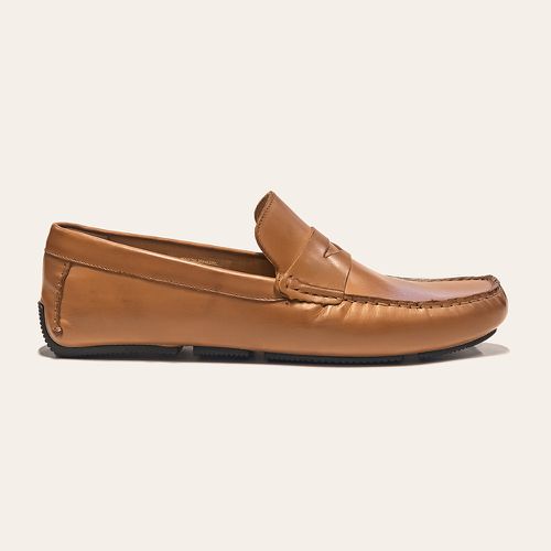 Sapato Casual Drive Penny Loafer Whisky