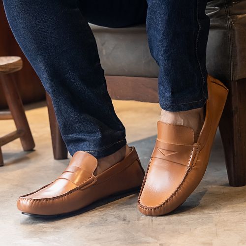 Sapato Casual Drive Penny Loafer Whisky