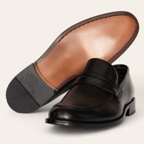 Sapato Social Penny Loafer Preto