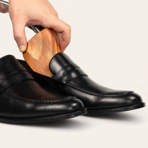 Sapato Social Penny Loafer Preto