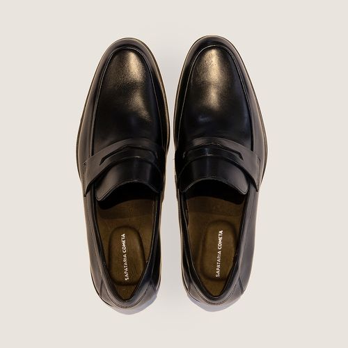 Sapato Social Penny Loafer Preto