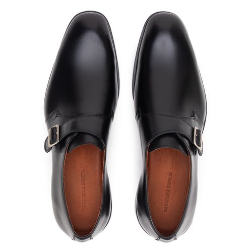 Sapato Social Monk Preto 