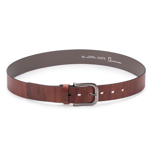 Cinto Casual Liso Havana 