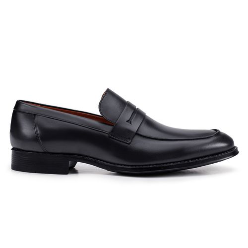 Sapato Social Penny Loafer Preto