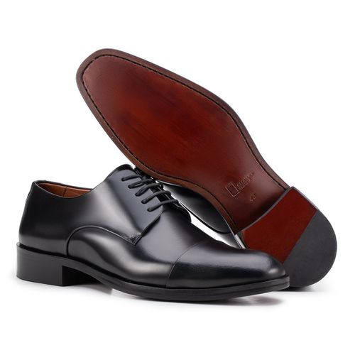Sapato Social Derby Preto 