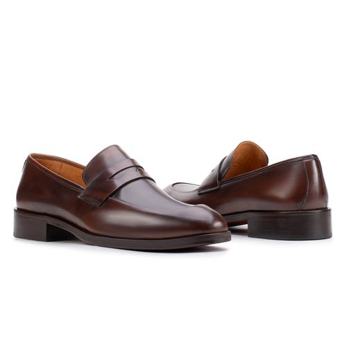 Sapato Social Penny Loafer Chocolate