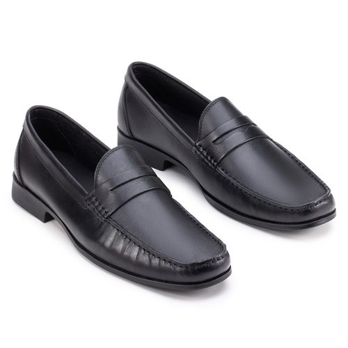 Sapato Mocassim Penny Loafer Preto 