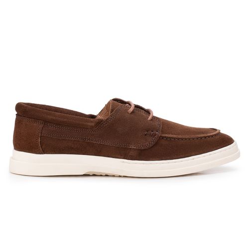Sapato Casual Derby 2 furos Tabaco 