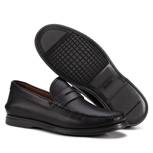 Sapato Mocassim Penny Loafer Preto 