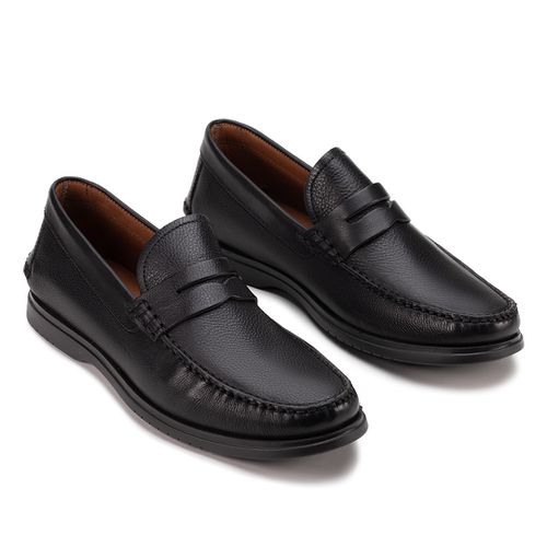 Sapato Mocassim Penny Loafer Preto 
