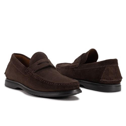 Sapato Mocassim Penny Loafer Brown
