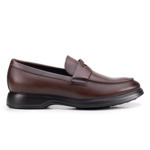 Sapato Casual Penny Loafer Café